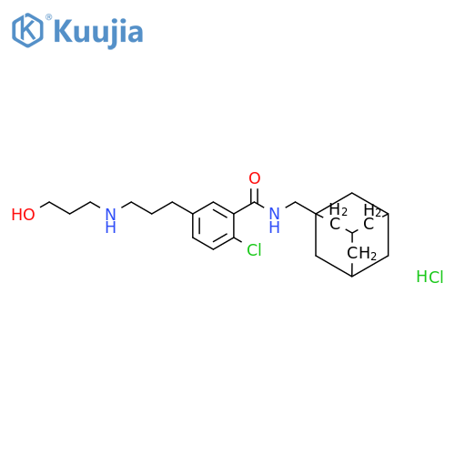 AZD9056 hydrochloride structure