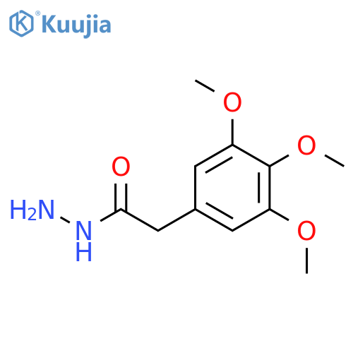 2-(3,4,5-Trimethoxyphenyl)acetohydrazide structure