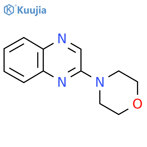 2-MORPHOLINOQUINOXALINE structure