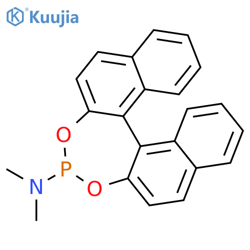 (R)-N,N-Dimethyldinaphtho[2,1-d:1',2'-f][1,3,2]dioxaphosphepin-4-amine structure