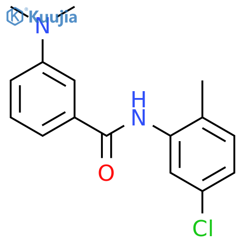 N-(5-chloro-2-methylphenyl)-3-(dimethylamino)benzamide structure