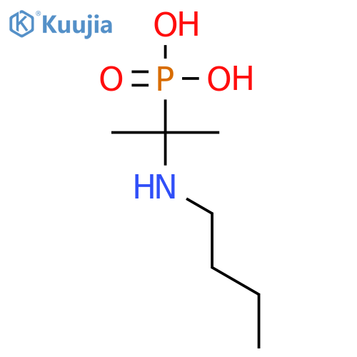 Phosphonic acid,[1-(butylamino)-1-methylethyl]- (9CI) structure