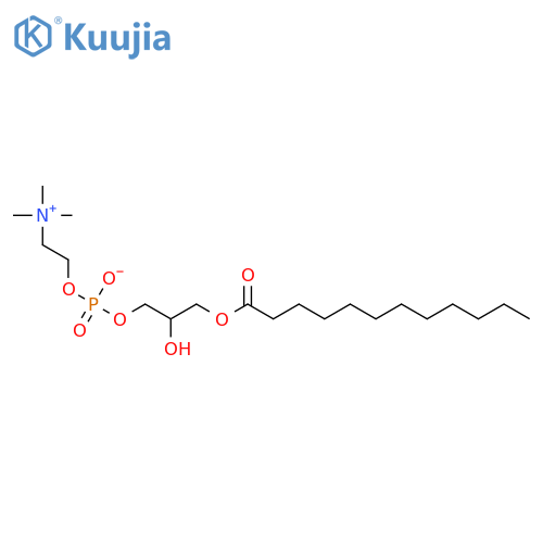 3,5,9-Trioxa-4-phosphaheneicosan-1-aminium,4,7-dihydroxy-N,N,N-trimethyl-10-oxo-, inner salt, 4-oxide (9CI) structure