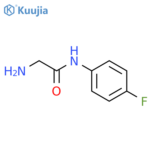 2-Amino-N-(4-fluorophenyl)acetamide structure
