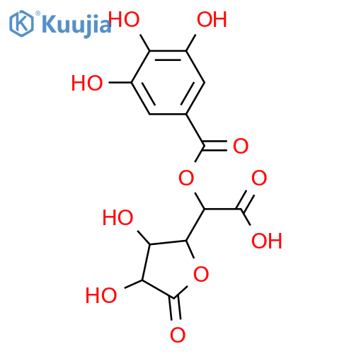 Galactaric acid; 1,4-Lactone, 5-O-(3,4,5-trihydroxybenzoyl) structure