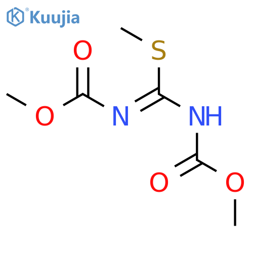 1,3-bis(Methoxycarbonyl)-2-methyl-2-thiopseudourea structure