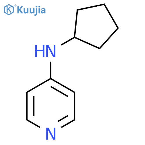 N-Cyclopentylpyridin-4-amine structure