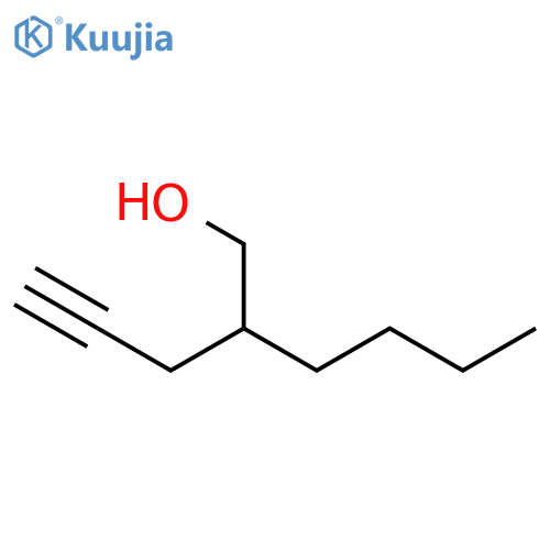 1-Hexanol, 2-(2-propyn-1-yl)- structure