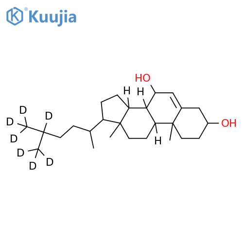 7α-Hydroxycholesterol-d7 structure