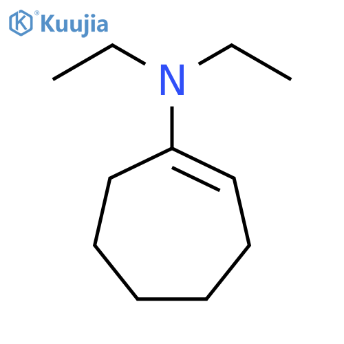 1-Cyclohepten-1-amine, N,N-diethyl- structure