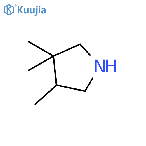 3,3,4-trimethylpyrrolidine structure