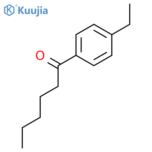 1-Hexanone, 1-(4-ethylphenyl)- structure