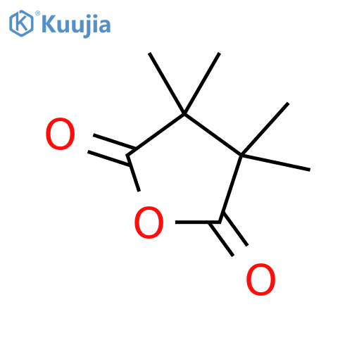 Tetramethylsuccinic anhydride structure