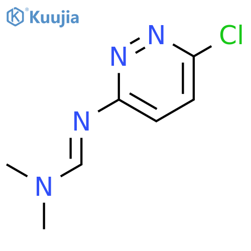 N'-(6-Chloropyridazin-3-yl)-N,N-dimethylformimidamide structure