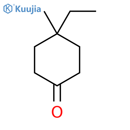 4-Ethyl-4-methyl-cyclohexanone structure