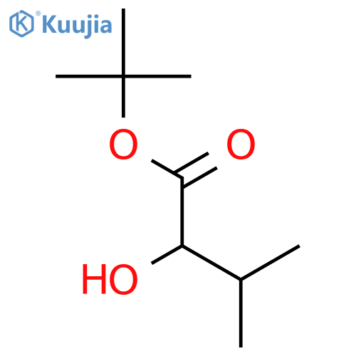 (S)-Tert-butyl 2-hydroxy-3-methylbutanoate structure