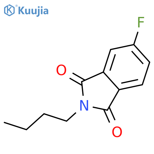 2-Butyl-5-fluoro-1h-isoindole-1,3(2h)-dione structure