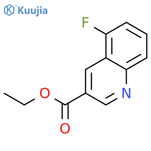 ethyl 5-fluoroquinoline-3-carboxylate structure