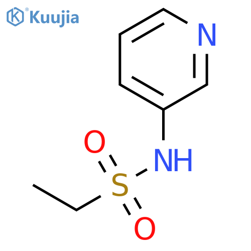 N-(pyridin-3-yl)ethane-1-sulfonamide structure