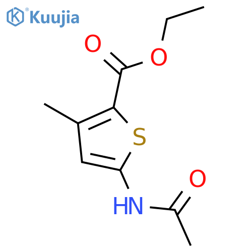 ethyl 5-acetamido-3-methylthiophene-2-carboxylate structure