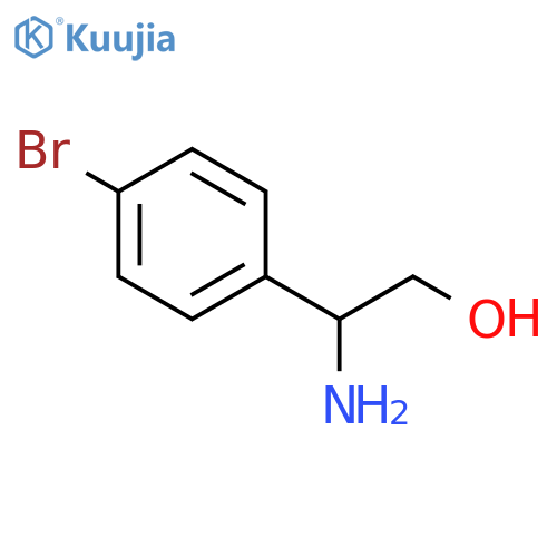 (2S)-2-amino-2-(4-bromophenyl)ethanol structure