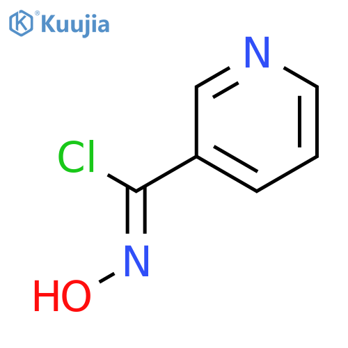 N-hydroxypyridine-3-carbonimidoyl chloride structure