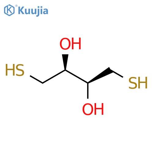 (2S,3S)-1,4-disulfanylbutane-2,3-diol structure