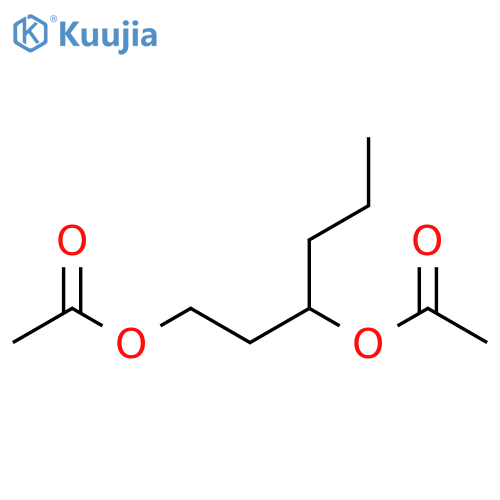 1,3-Hexanediol, diacetate structure