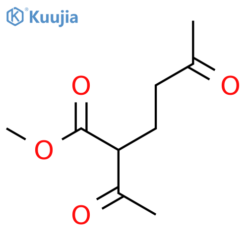 2-Acetyl-5-oxo-hexanoic Acid Methyl Ester structure