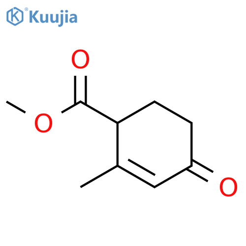 methyl 2-methyl-4-oxocyclohex-2-enecarboxylate structure