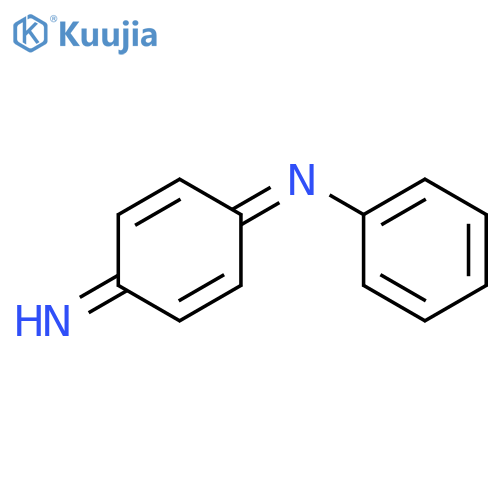 N-(4-iminocyclohexa-2,5-dien-1-ylidene)aniline structure