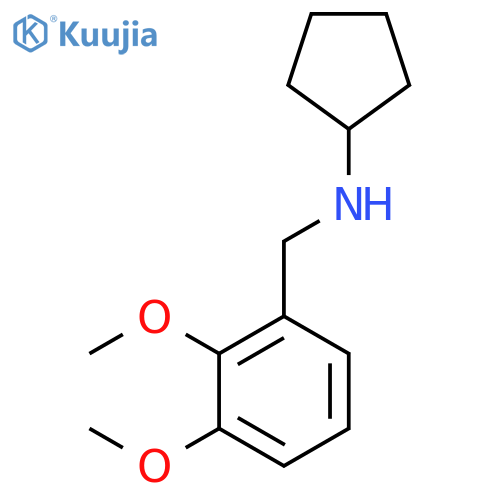 N-(2,3-Dimethoxybenzyl)cyclopentanamine structure