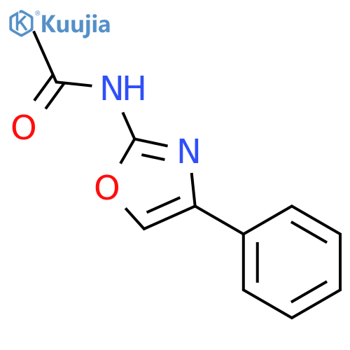 Acetamide,N-(4-phenyl-2-oxazolyl)- structure
