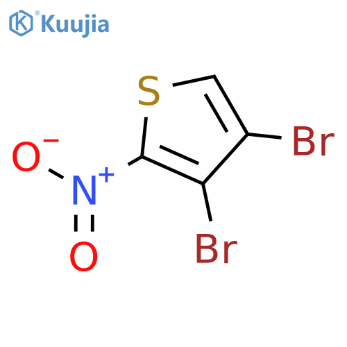 3,4-Dibromo-2-nitrothiophene structure