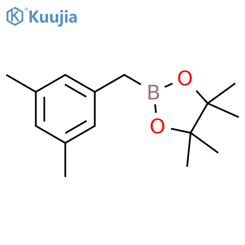 1,3,2-Dioxaborolane,2-[(3,5-dimethylphenyl)methyl]-4,4,5,5-tetramethyl- structure