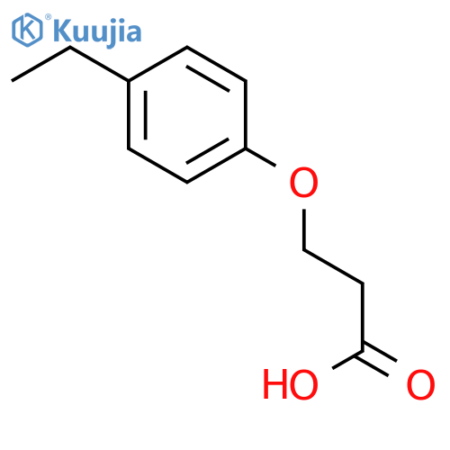3-(4-ethylphenoxy)propanoic Acid structure