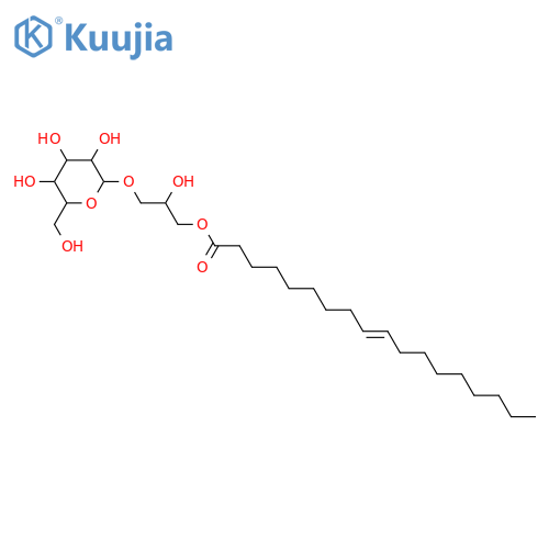 Glycerol 1-alkanoates; Glycerol 1-(9Z-octadecenoate), 3-O-β-D-Glucopyranoside structure