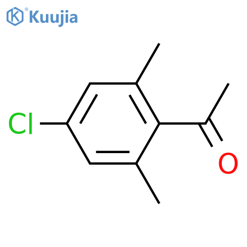 1-(4-chloro-2,6-dimethylphenyl)ethan-1-one structure