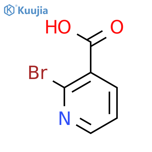 2-bromopyridine-3-carboxylic acid structure