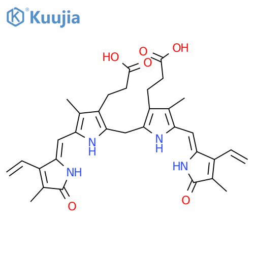 Bilirubin XIIIalpha structure