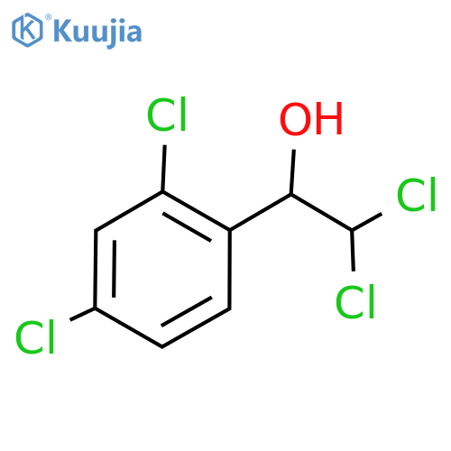 2,4-Dichloro-α-(dichloromethyl)benzyl alcohol structure