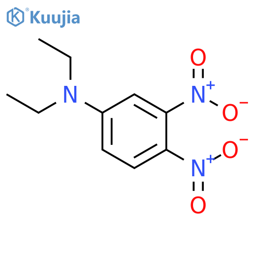 N,n-diethyl-3,4-dinitroaniline structure