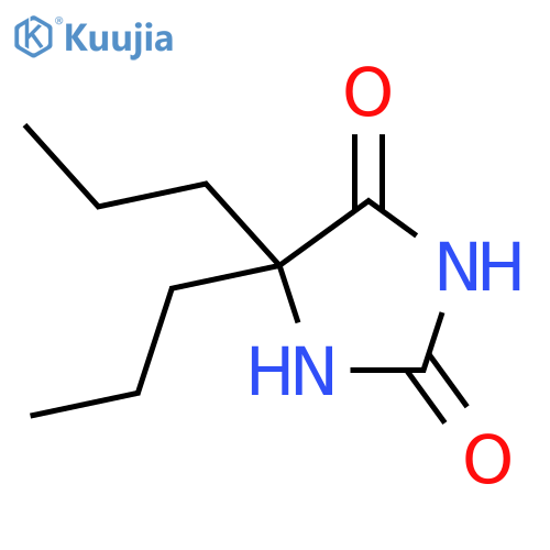 2,4-Imidazolidinedione,5,5-dipropyl- structure