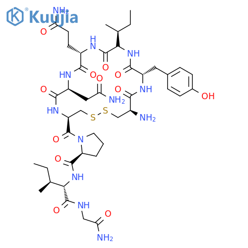 Oxytocin,8-L-isoleucine- structure