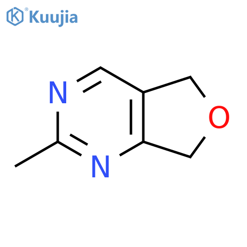 Furo[3,4-d]pyrimidine,5,7-dihydro-2-methyl- structure