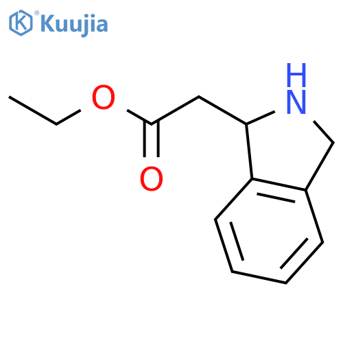 1H-Isoindole-1-acetic acid, 2,3-dihydro-, ethyl ester structure