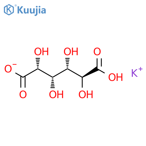 potassium hydrogen d-glucarate structure