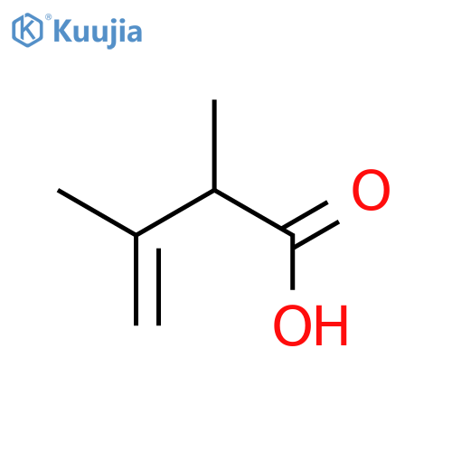 2,3-Dimethyl-3-butenoic Acid structure