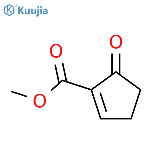 2-Methoxycarbonylcyclopent-2-enone structure