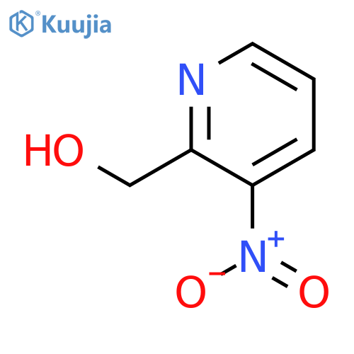 (3-Nitropyridin-2-yl)methanol structure